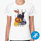 Женская спортивная футболка