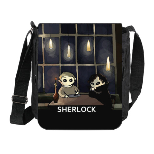 Сумка на плечо (мини-планшет) Sherlock
