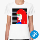 Женская спортивная футболка