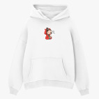 Толстовка худи оверсайз