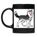 Кружка цветная UV-DTF