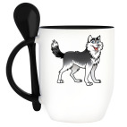 Кружка с ложкой