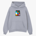 Толстовка худи оверсайз