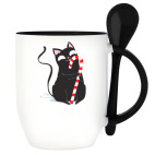 Кружка с ложкой