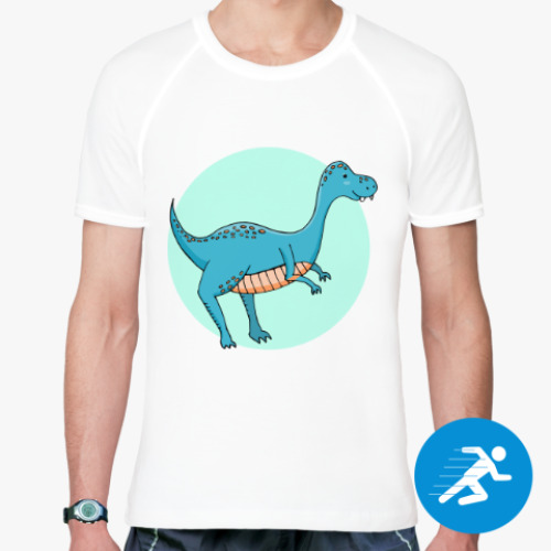 Спортивная футболка Динозаврик