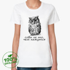 Женская футболка органик