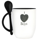 Кружка с ложкой