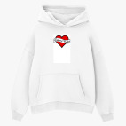 Толстовка худи оверсайз