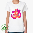 Женская футболка органик