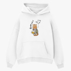 Толстовка худи оверсайз