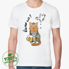 Мужская футболка органик