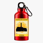 Металлическая бутылка 400 мл UV-DTF