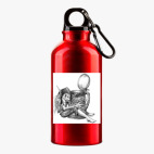 Металлическая бутылка 400 мл UV-DTF