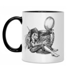 Кружка двухцветная