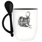 Кружка с ложкой