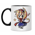 Кружка двухцветная