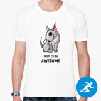 Мужская спортивная футболка