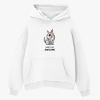 Толстовка худи оверсайз