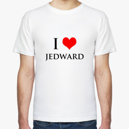 Футболка  I love Jedward