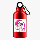 Металлическая бутылка 400 мл UV-DTF