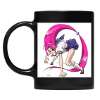 Кружка цветная UV-DTF