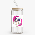 Банка с бамбуковой крышкой