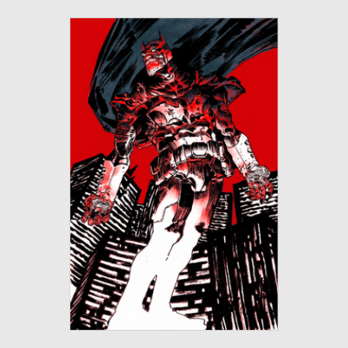 Постер с принтом Бэтмэн