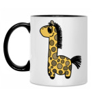 Кружка двухцветная