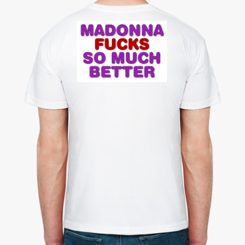 Футболка с принтом Madonna
