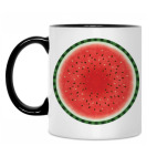 Кружка двухцветная