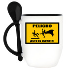 Кружка с ложкой