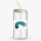 Банка с бамбуковой крышкой