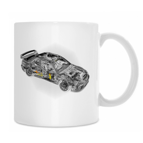 Кружка с принтом Suba STI