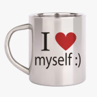 Кружка металлическая