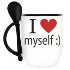 Кружка с ложкой