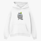 Толстовка худи оверсайз