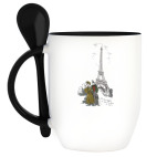 Кружка с ложкой