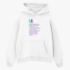 Толстовка худи оверсайз