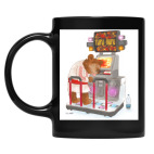 Кружка цветная UV-DTF