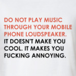 Do not play music