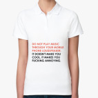 Женская рубашка поло