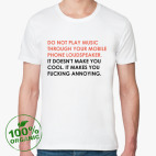 Мужская футболка органик