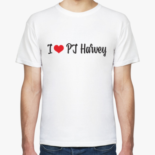 Футболка I love PJ Harvey