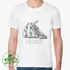 Мужская футболка органик