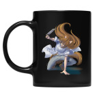 Кружка цветная UV-DTF