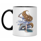 Кружка двухцветная