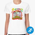 Женская спортивная футболка