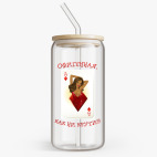 Банка с бамбуковой крышкой