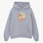 Толстовка худи оверсайз