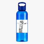 Прозрачная спортивная бутылка